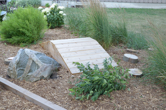 Outdoor Ramp Made from North American Cedar