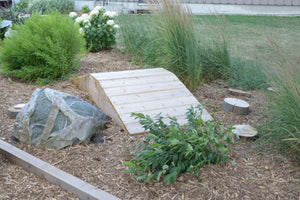 Outdoor Ramp Made from North American Cedar