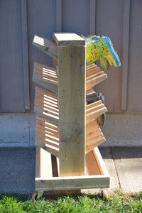 Wellie Boot Rack Made from North American Cedar