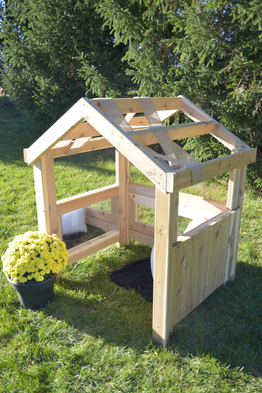 Outdoor Baby Den Made from North American Cedar
