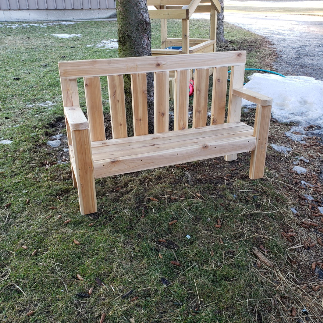 Buddy Bench Made from North American Cedar