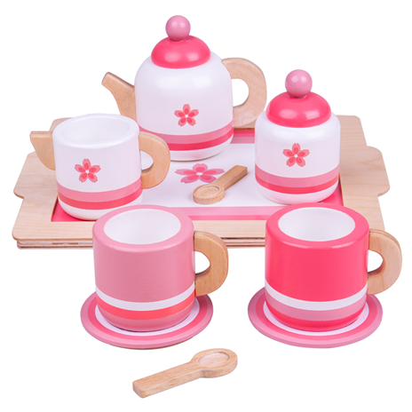 Pink Tea Tray
