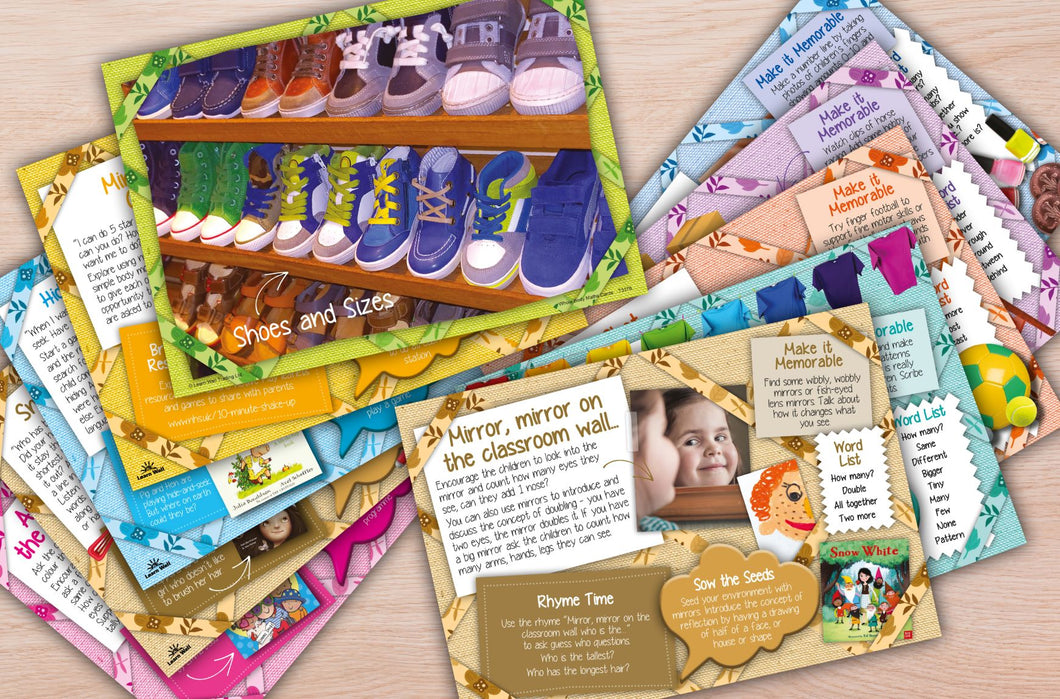 Whole Body Math Activity Cards