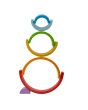 Load image into Gallery viewer, Wooden Stacking Rainbow Small
