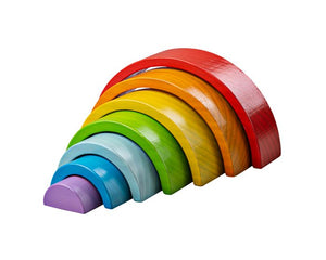 Wooden Stacking Rainbow Small