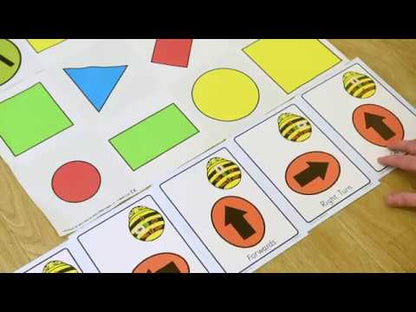 A5 Bee-Bot® Sequence Cards 49pk