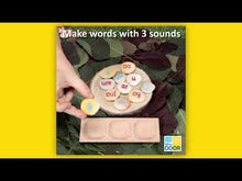 Load and play video in Gallery viewer, 3-Pebble Word-building Tray
