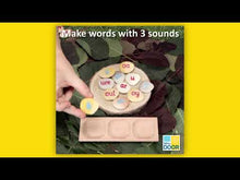 Load and play video in Gallery viewer, 3-Pebble Word-building Tray (Set of 6)
