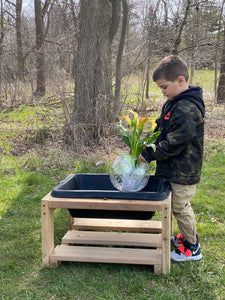 Mini Explorer Table Made from North American Cedar