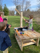 Load image into Gallery viewer, Large Explorer Table with Weigh Scale Made from North American Cedar
