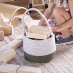 Woven Block Baskets - Set of 2